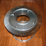 Rolls Royce Fan Blade Table Circular Base